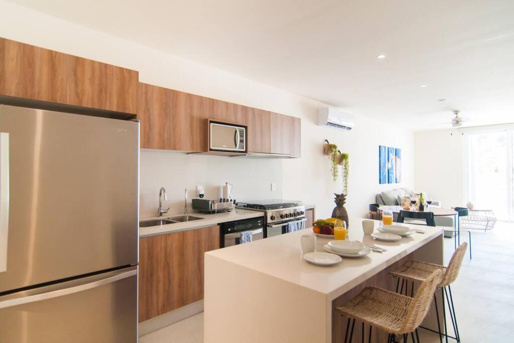 Ground Level Garden Condo At Akumal South By Tao Santamar Buitenkant foto