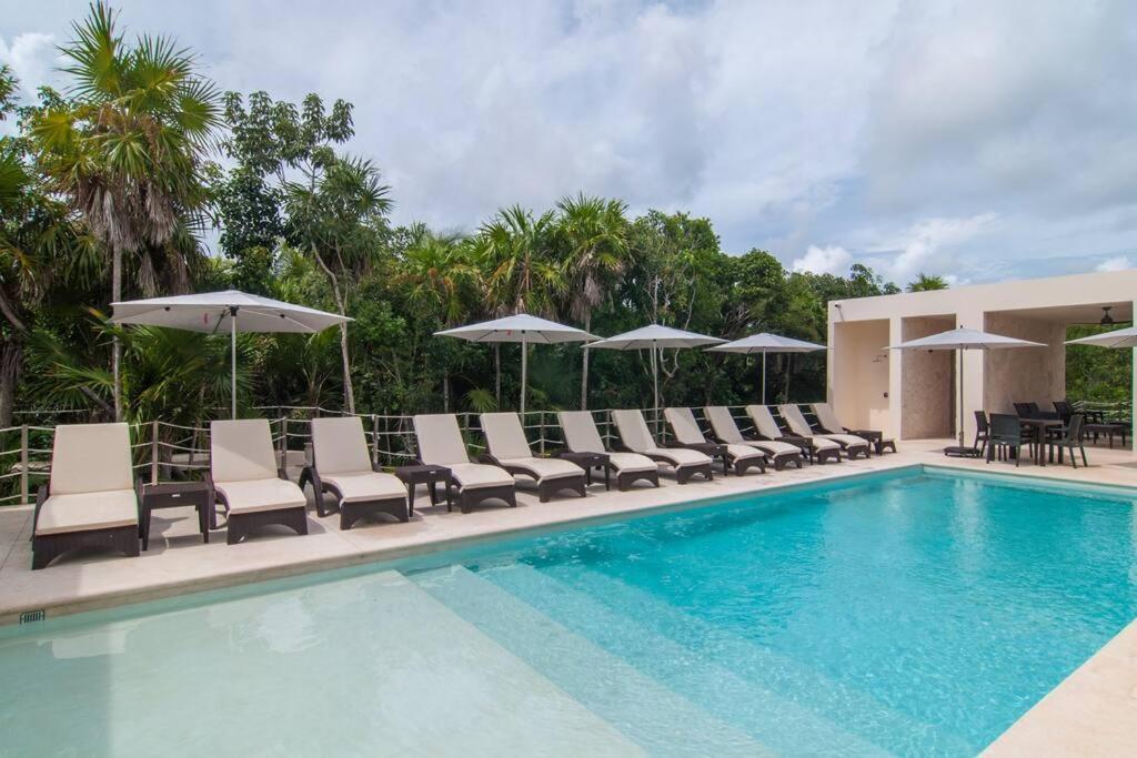 Ground Level Garden Condo At Akumal South By Tao Santamar Buitenkant foto