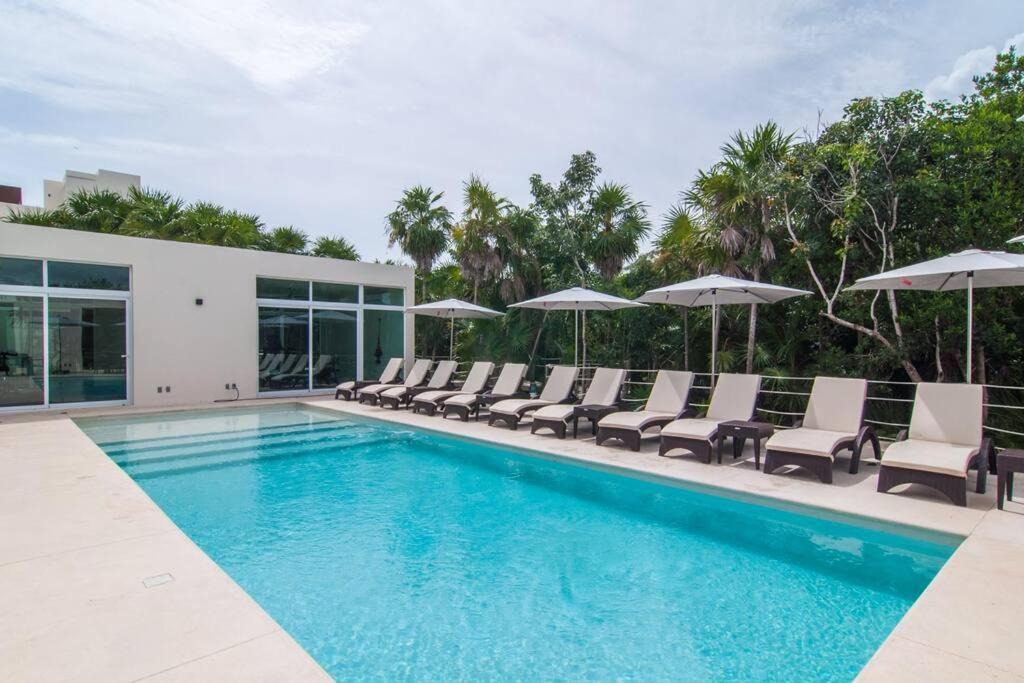 Ground Level Garden Condo At Akumal South By Tao Santamar Buitenkant foto